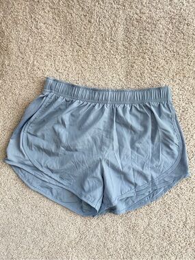 Nike Dri-Fit Gray Athletic Lined Lightweight Running Shorts Size Small